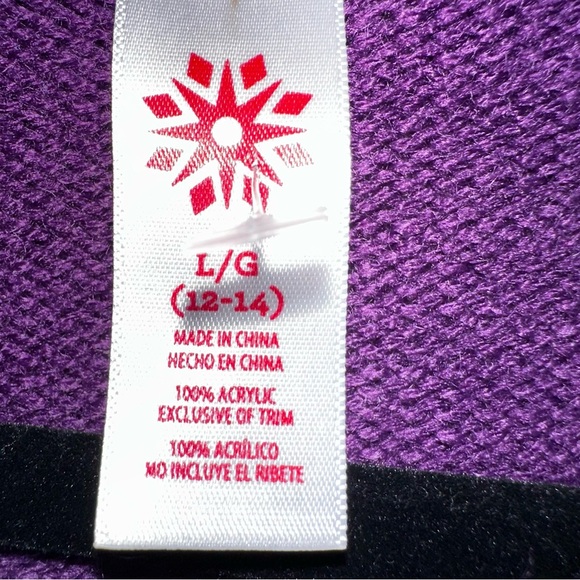 EUC‎ Penguins Fa La La La La-ing Christmas Carol Ugly Christmas Sweater - L - Picture 3 of 3